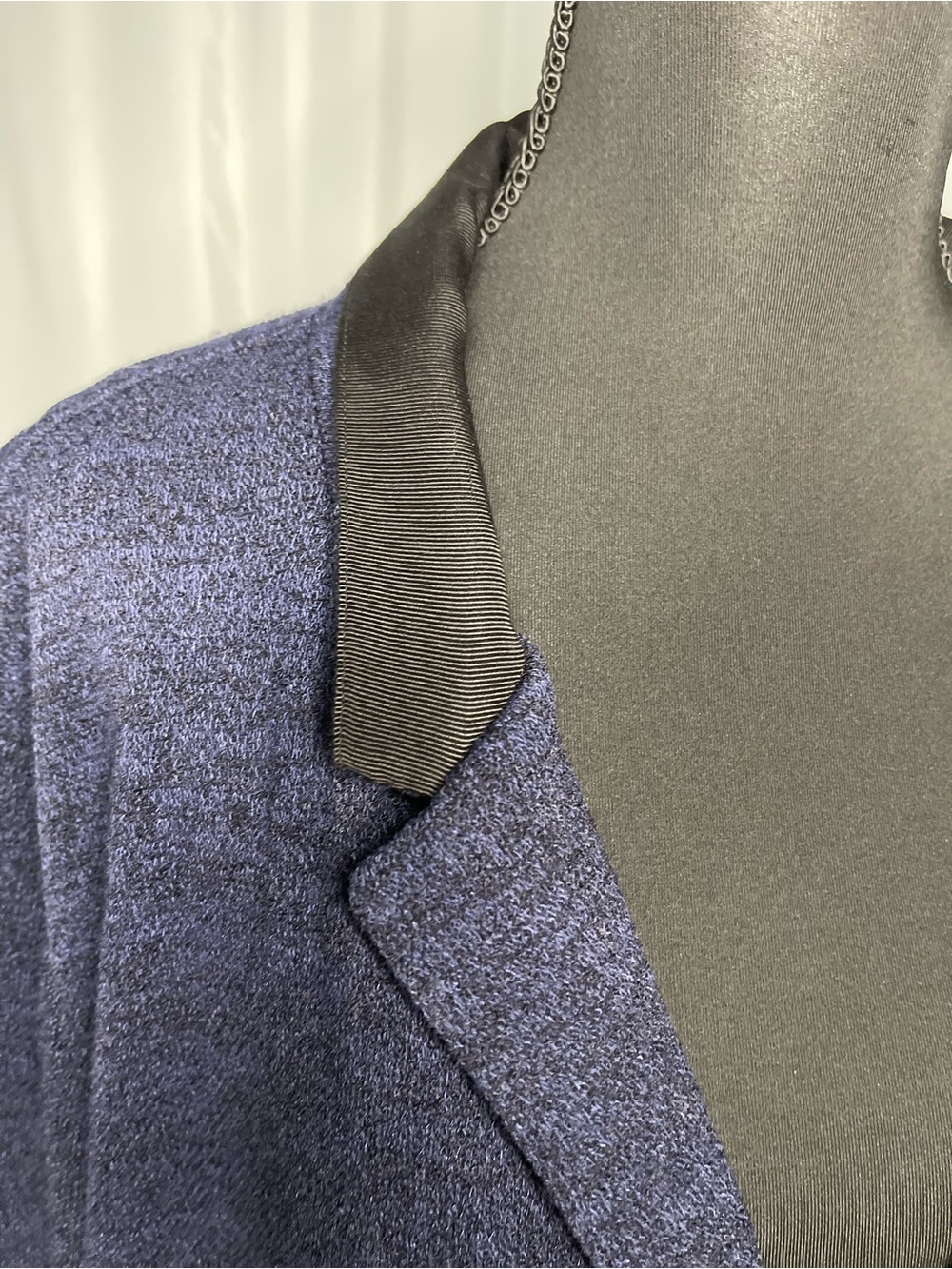 Simply Vera - Vera Wang Navy Open-Front Knit Sweater - Picture 8 of 15